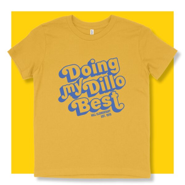Doing My Dillo Best Youth Short-Sleeve T - Image 3