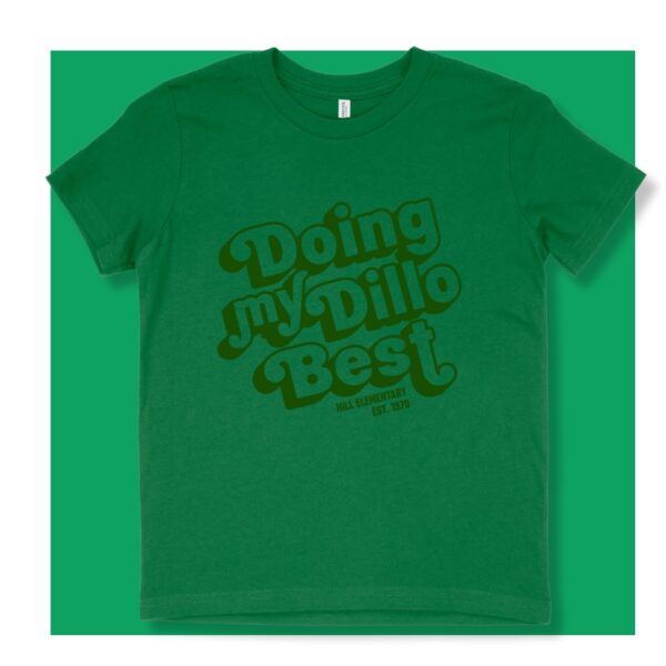 Doing My Dillo Best Youth Short-Sleeve T - Image 2