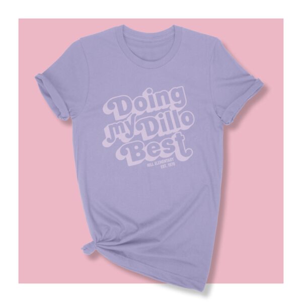Doing My Dillo Best Youth Short-Sleeve T - Image 4