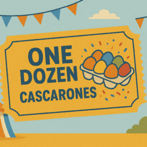 Carnival Cascarones (One Dozen)